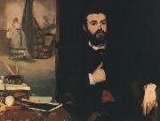 Edouard Manet Portrait of Zacharie Astruc oil painting